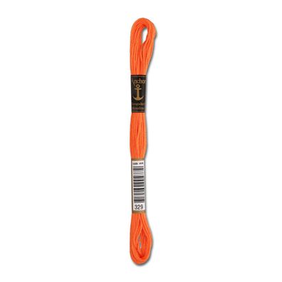 8m Anchor Stickgarn - Farbe 329 - flamingorot