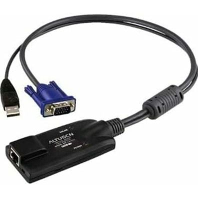 USB KVM Adapter KA7570 (schwarz/ blau)