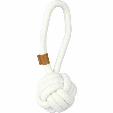 Pawise Premium cotton toy - ball w/ handle