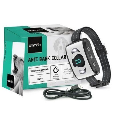 Anti Bark Collar for Dogs - Dog Training Collar - Anti Bark Device for Small, Medium