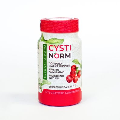 Cysti Norm - Natürliches Nahrungsergänzungsmittel für Blase und Harnwege.