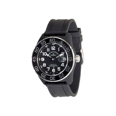 Zeno-Watch - Armbanduhr - Herren - Chrono - Diver Look H3 Teflon black - 6594Q-a1