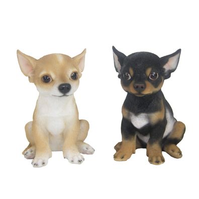 Esschert Garten Figur Chihuahua Welpe Puppy 2 Modelle Frost + UV-Fest 37000404