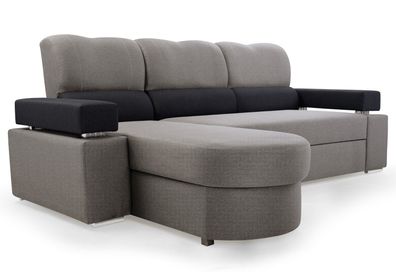 Ecksof Couch Sofa mit Schlaffunktion MAGIC 252 cm