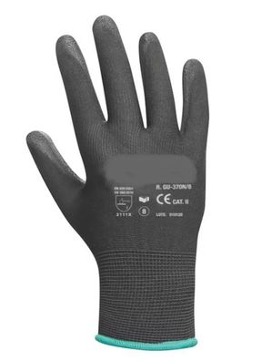 1 Paar Handschuhe Polyurethan, schwarz, versch. Größen