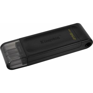 DataTraveler 70 128 GB (schwarz, USB-C 3.2 (5 Gbit/ s))
