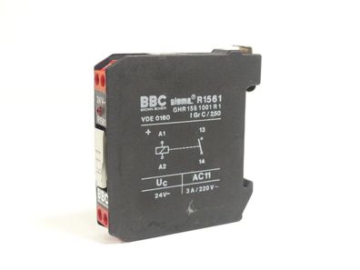 BBC R1561 Ausgaberelais GHR 156 1001 R1 24V