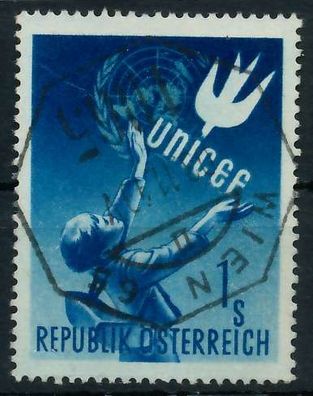 Österreich 1949 Nr 933 zentrisch gestempelt X75E522