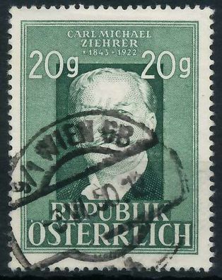 Österreich 1948 Nr 855 zentrisch gestempelt X75E53E