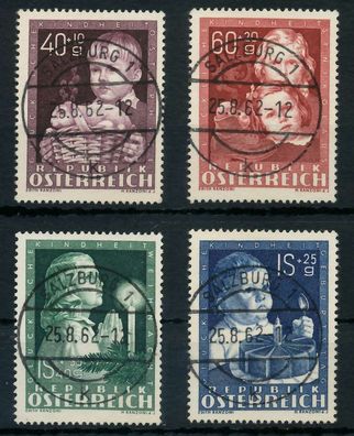 Österreich 1949 Nr 929-932 zentrisch gestempelt X75E566