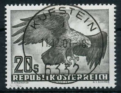 Österreich 1952 Nr 968y zentrisch gestempelt X75E5C2