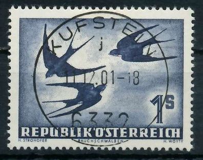 Österreich 1953 Nr 984 zentrisch gestempelt X75E5F2