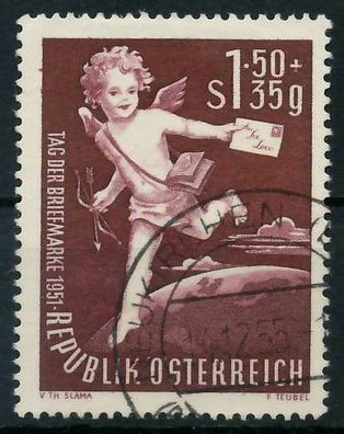 Österreich 1952 Nr 972 gestempelt X75E632