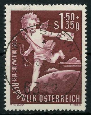 Österreich 1952 Nr 972 zentrisch gestempelt X75E636