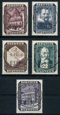 Österreich 1953 Nr 989-993 zentrisch gestempelt X75E66A