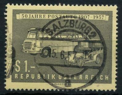 Österreich 1957 Nr 1034 zentrisch gestempelt X75E71E