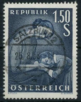 Österreich 1958 Nr 1042 zentrisch gestempelt X75E736