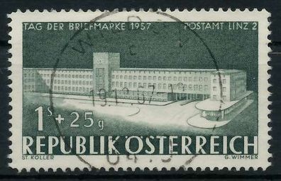 Österreich 1957 Nr 1039 zentrisch gestempelt X75E726