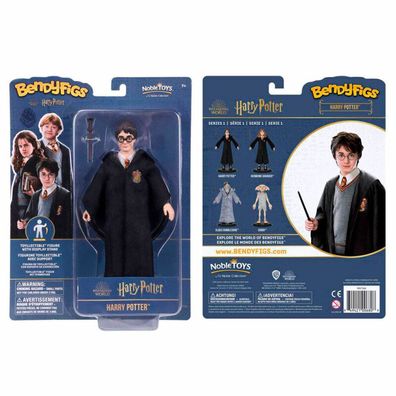 Harry Potter Harry mit Zauberstab Bendyfigs formbare Figur 19cm