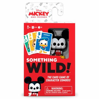Etwas Wild Card Game Disney Mickey and Friends Deutsch / Spanisch / Italienisch