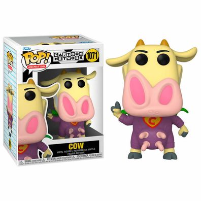 POP-Figur Cartoon Network Kuh und Huhn - Superhelden-Kuh