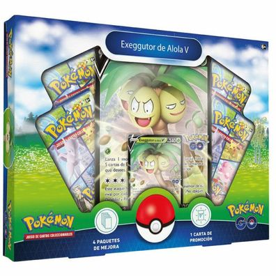 Spanisch Pokemon Go Exeggutor de Alola V Sammelkartenspiel Box