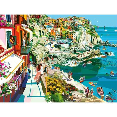 Ravensburger Puzzle Romantik in Cinque Terre 1500 Teile