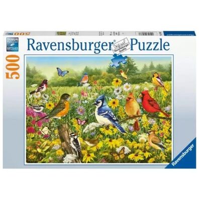 Vögel auf der Wiese Jigsaw Puzzle, 500 Teile.