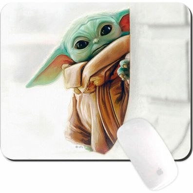 Star Wars Mandalorian Baby Yoda Mauspad