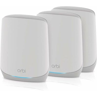 Orbi WiFi6 Tri-Band Mesh System 3er Set, Mesh Router (weiß)