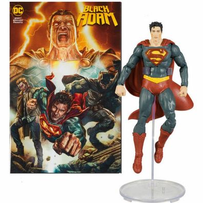 DC Black Adam Page Punchers Actionfigur & Comic Superman 18 cm
