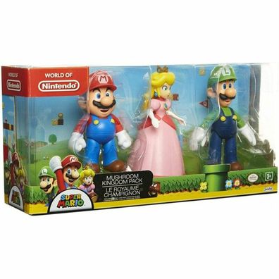Super Mario Bros Pack 3 Figuren 10cm