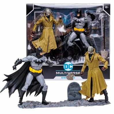 DC Comics Multiversum Batman VS Hus Blister 2 Figuren 17cm