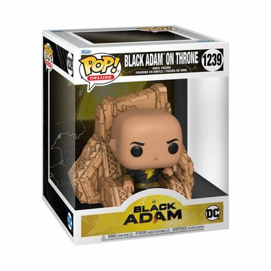 POP-Figur DC Comics Black Adam - Schwarzer Adam auf dem Thron