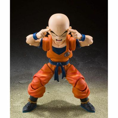 Dragon Ball Z Krillin Earths Strongest Man Figuarts Figur 12cm
