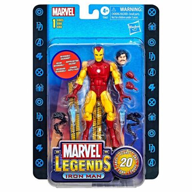 Marvel Legends 20th Anniversary Iron Man Figur 15cm