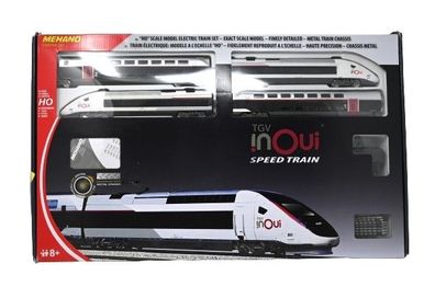 Mehano T871 Elektrischer Zug Set Inoui TGV Zugset, H0, Modelleisenbahn * bOVP