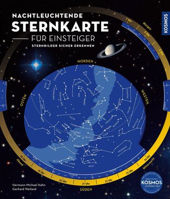 Nachtleuchtende Sternkarte f?r Einsteiger, Hermann-Michael Hahn