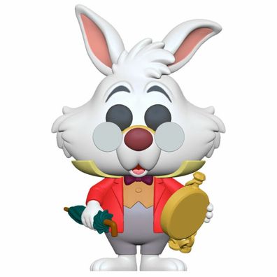 Funko POP Disney: Alice 70. - Weißes Kaninchen mit Uhr