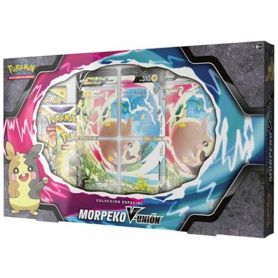 Spanische Pokemon V Union Morpeko Sammelkartenspiel-Box