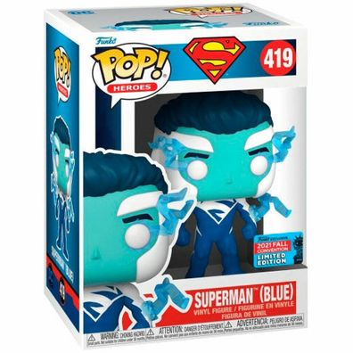 Funko POP Heroes: DC - Superman (Blau) (NYCC LE)
