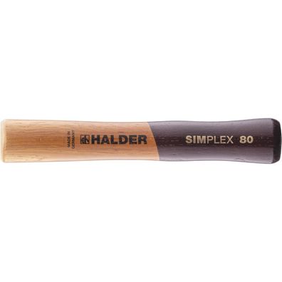 HALDER Simplex Ersatzstiel aus Holz Kopf 80mm Stiel 230mm