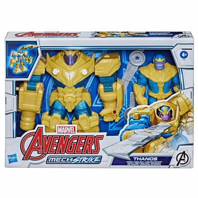 Marvel Avengers Mech Strike 9-Inch Action Figure Toy Infinity Mech Suit Thanos