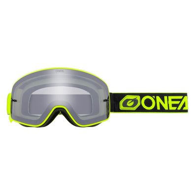 O'NEAL Bike Goggles B-50 Force Black/ Neon Yellow - Silver Mirror