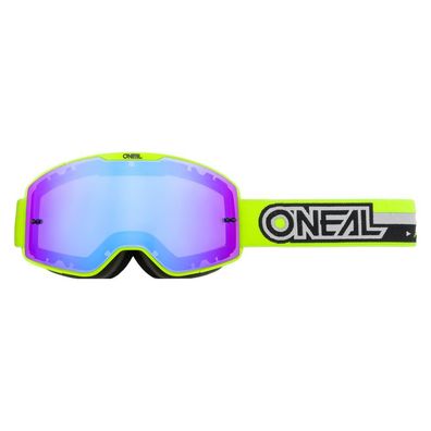 O'NEAL Bike Goggles B-20 Proxy Neon Yellow/ Black - Radium Blue