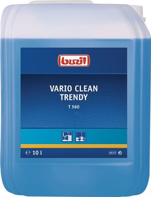 Schon-/ Kunststoffreiniger Vario Clean Trendy T 560 10l Kanister BUZIL