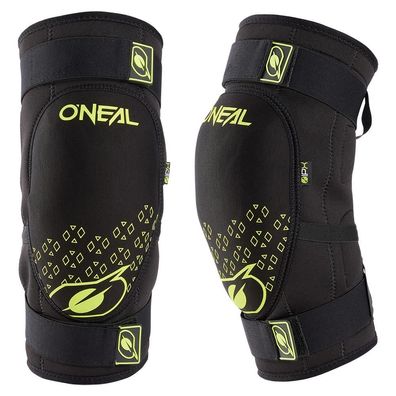 O'NEAL Bike Protektor Dirt Knee Guard Black/ Neon Yellow