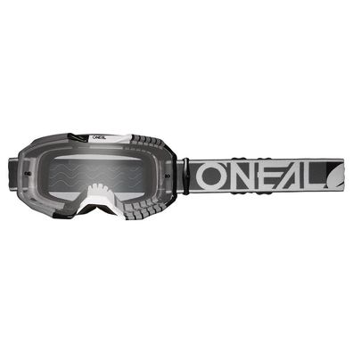 O'NEAL Bike Goggles B-10 Duplex Gray/ White/ Black - Clear
