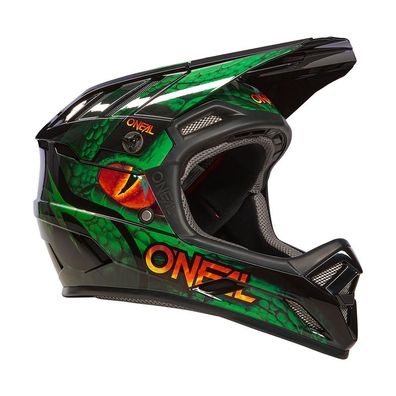 O'NEAL Bike Fullface Helm Backflip Viper Black/ Green