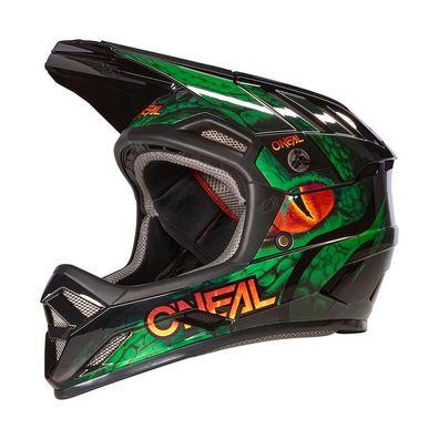 O'NEAL Bike Fullface Helm Backflip Viper Black/ Green